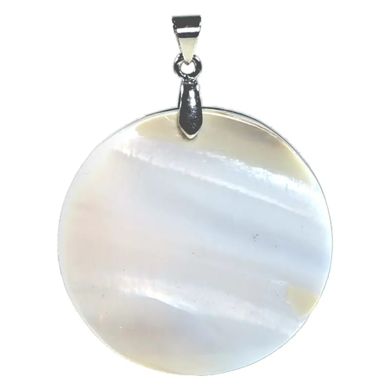Mother of Pearl Yin Yang Pendant